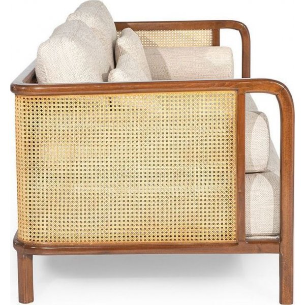 Peanut 3-Sitzer-Sofa - Creme