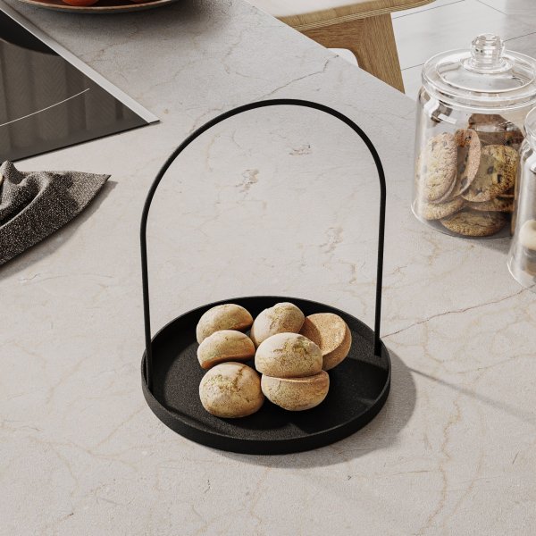 Dekorative Schale Kos - Schwarz Dekorative Schale Kos - Schwarz