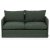 Saga 2-Sitzer-Schlafsofa XL - Grn