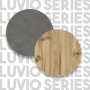 Luvio Bcherregal 23 - Eiche/Silber