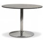 Plaza Esstischset, Marmortisch mit 4 Plaza Samtsthlen - Beige/Grau/Chrom