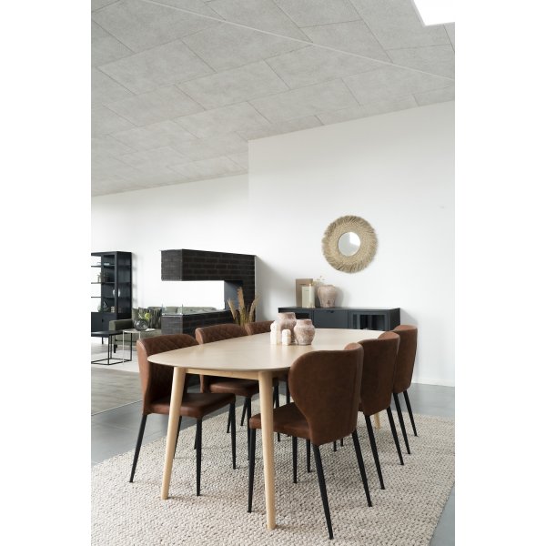 Carmona Esstisch 200 x 100 cm - Eiche weiß geölt Carmona Esstisch 200 x 100 cm - Eiche weiß geölt