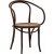 Stuhl Nr. 30 mit Rattansitz - Beliebige Farbe des Gestells