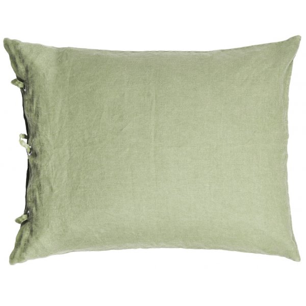 Kissenbezug Leinen 50x60 cm Hellolivgrn Stonewash - Olsson & Jensen