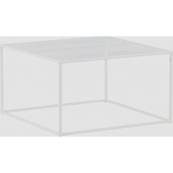 Netz Couchtisch 80 x 80 cm - Wei�