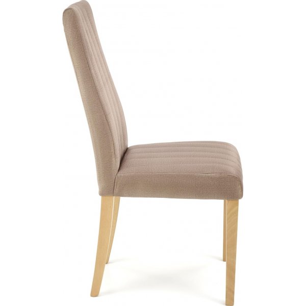 Heather Esszimmerstuhl - Beiger Samt/Buche