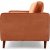 Rome 3-Sitzer-Sofa - Orange