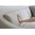 Hanna beiges 3-Sitzer-Sofa + Mbelpflegeset fr Textilien