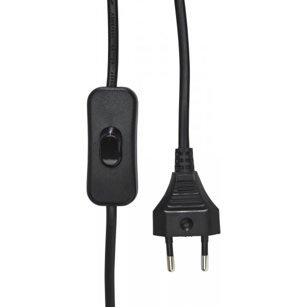 Loft-Tischlampe - Rattan/Schwarz - 22 cm Loft-Tischlampe - Rattan/Schwarz - 22 cm