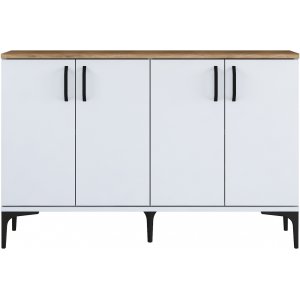 Jericho Sideboard 162 - Wei/Walnuss