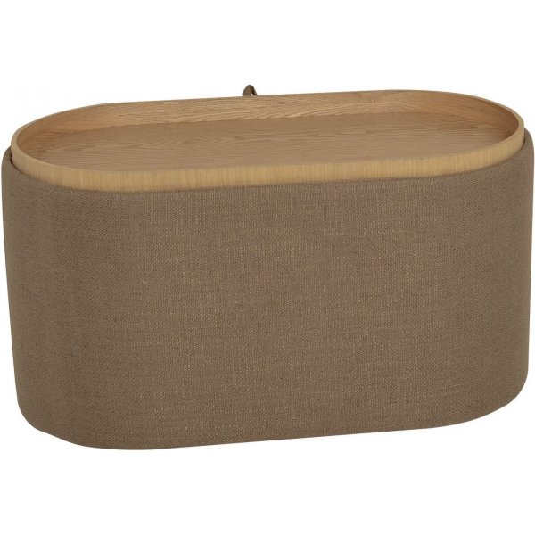 Maiko Puff oval - Braun Maiko Puff oval - Braun