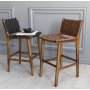 Porto Barhocker - Brandy/Teak