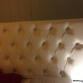 Kundenbild Dream Kopfteil inkl. Wandbefestigung (weißes Ökoleder) - 180 cm