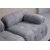 Petite 3-Sitzer-Sofa - Grau