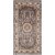 Dubai Medallion Wilton Teppich Grau - 80 x 150 cm