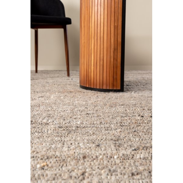 Wollteppich Pontus - Grau/Beige Wollteppich Pontus - Grau/Beige