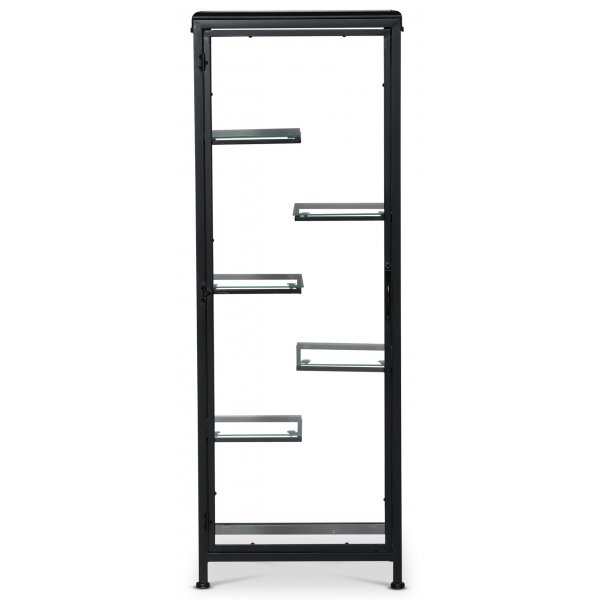 Winchester-Schrank aus Glas (Glasständer) - Schwarz / Glas Winchester-Schrank aus Glas (Glasständer) - Schwarz / Glas