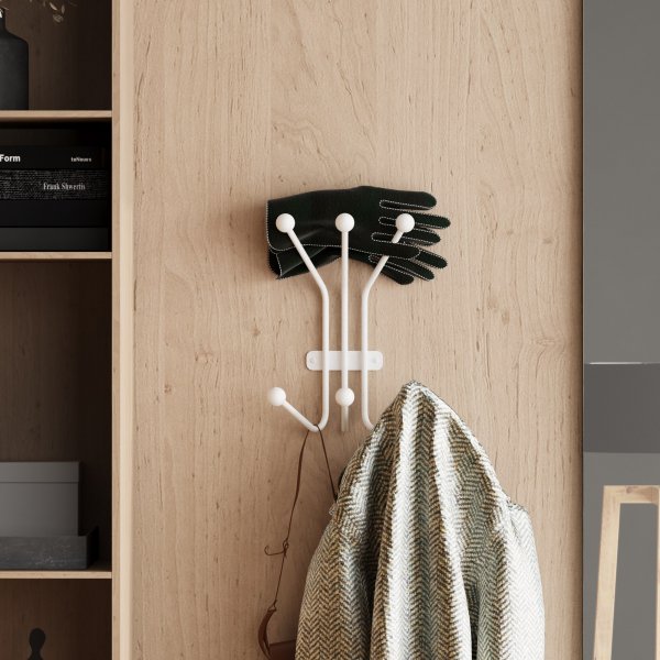 Ameisen-Kleiderbgel - Wei