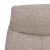 Liegesessel London mit Fuhocker - Beige