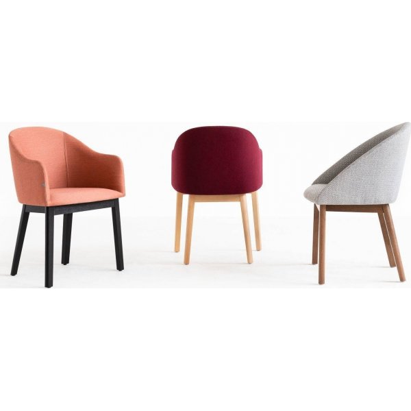 Stuhl mit Pop-Rahmen - Optionale Farbe des Rahmens und der Polsterung Stuhl mit Pop-Rahmen - Optionale Farbe des Rahmens und der Polsterung