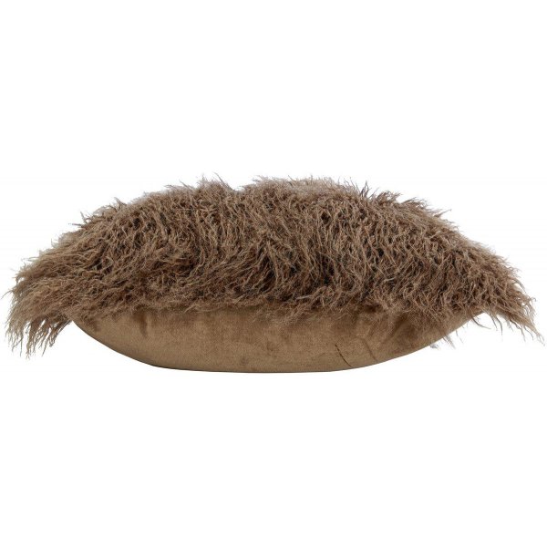 Margit Kissenbezug 45 x 45 cm - Dunkles Nougat