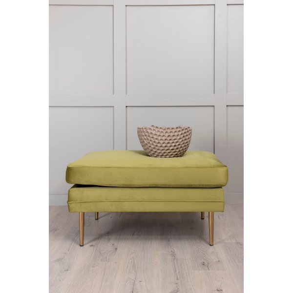 Savanna Hocker - Grüner Samt Savanna Hocker - Grüner Samt