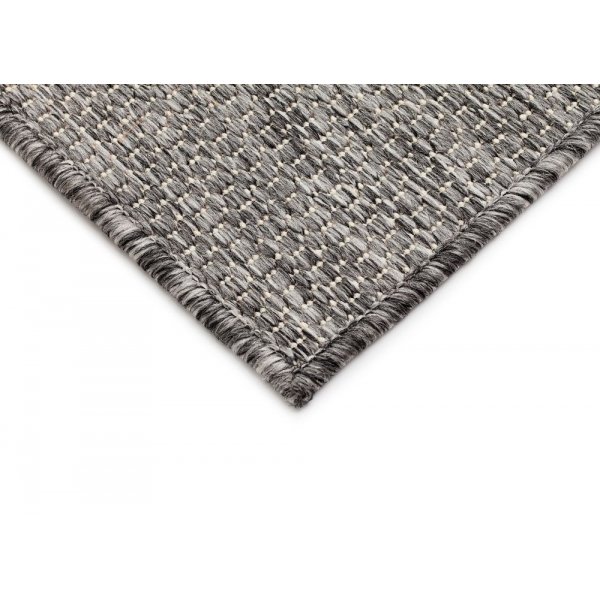 Flachgewebte Matte Matthews - Grau/Wei