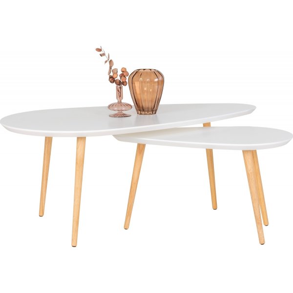 Vado Couchtisch 110 x 60 cm - Wei