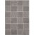 Flachgewebter Teppich Matthews Grau/Wei - 200x285 cm