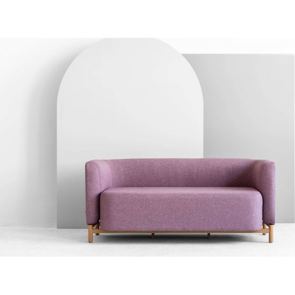 Polar 2-Sitzer-Sofa - Beliebige Farbe von Rahmen und Polsterung