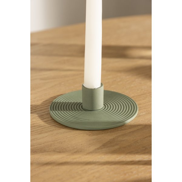 Durchmesser Kerzenständer 12 x 4 cm - Grün Durchmesser Kerzenständer 12 x 4 cm - Grün