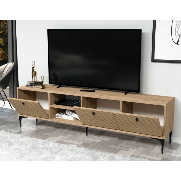 Vision TV-Bank - Eiche