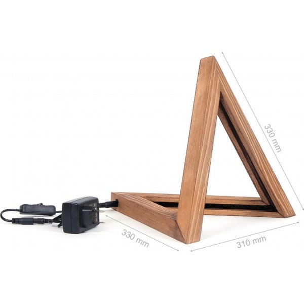 Cheops Tischlampe 1 - Braun