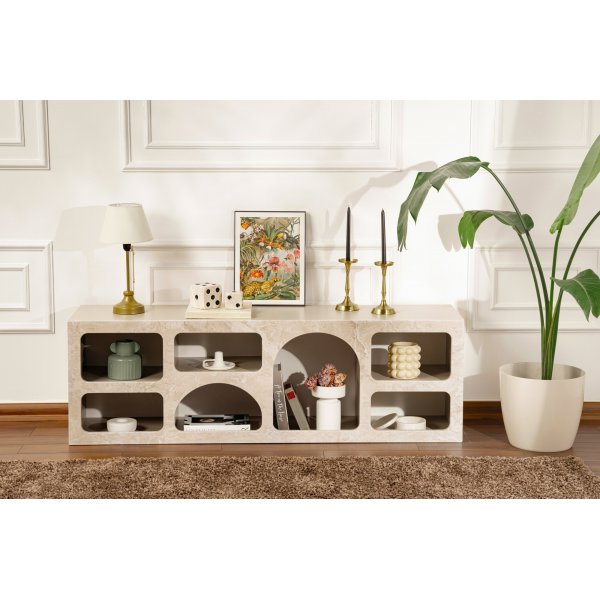 Liva-Regal B: 160 cm - Travertin