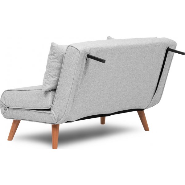 Folde 2-Sitzer-Schlafsofa - Grau