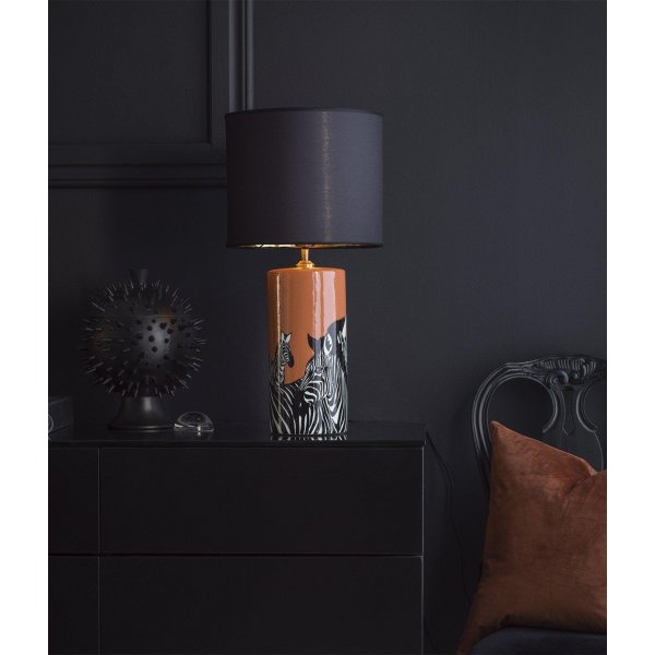 Sara Innenlampenschirm aus Metall - Schwarz/Gold Sara Innenlampenschirm aus Metall - Schwarz/Gold