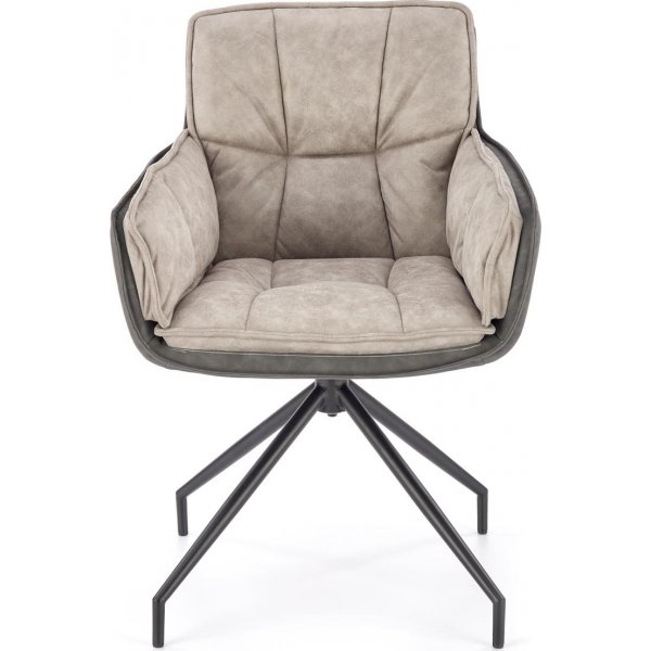 Cadeira Esszimmerstuhl 523 - Grau/Schwarz