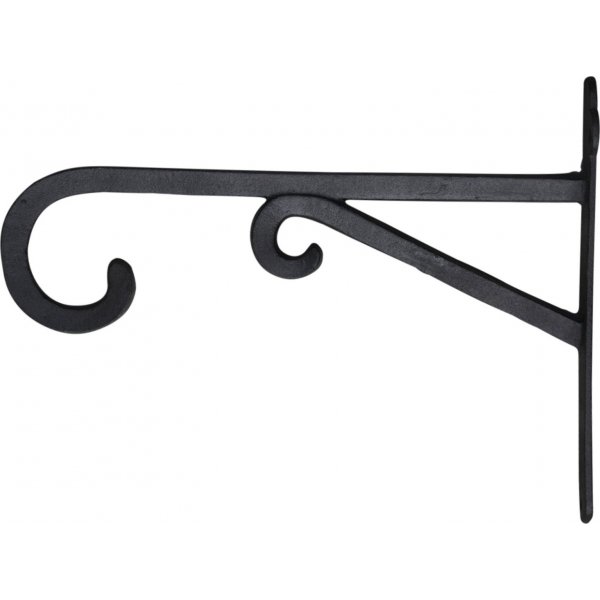 Doppelter Ampelhaken 25 x 18,5 cm - Schwarz