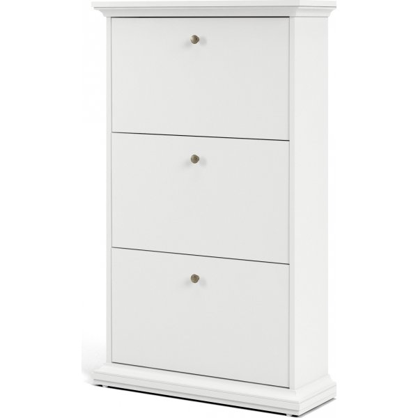 Schuhschrank Paris - Wei