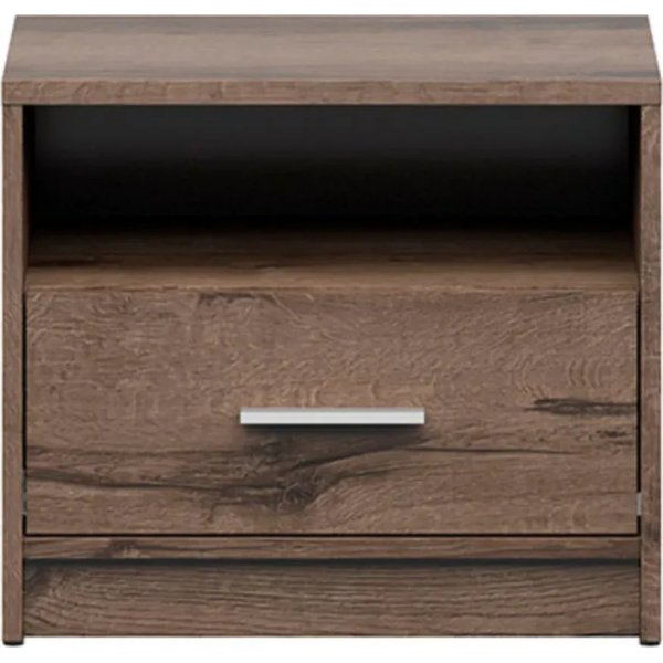 Nepo Plus Nachttisch - Dunkle Eiche