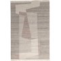 Rio-Teppich 230 x 160 cm - Beige/Rot
