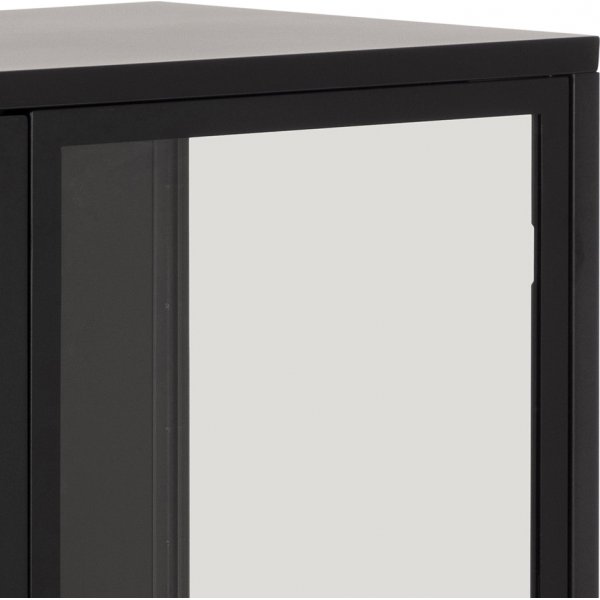 Vitrine Newcastle - Schwarz