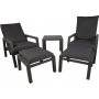 Loungegruppe Santiago - Grau
