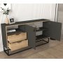 Dolores Sideboard - Saphir/Anthrazit