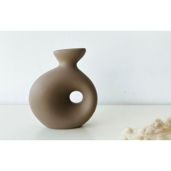 Etendi Vase - Braun Etendi Vase - Braun