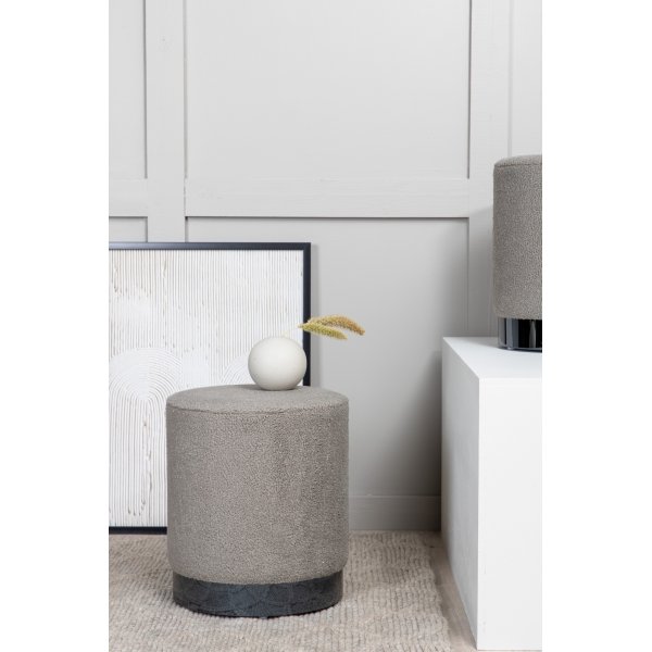 Remi Hocker - Grauer Beige-Teddy Remi Hocker - Grauer Beige-Teddy