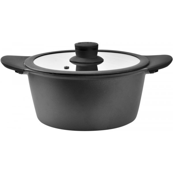 Kasserolle rjan 4.4L - Schwarz