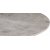 Sumo Esstisch aus Marmor 130 cm - Gelte Eiche / graubeiger Marmor