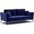Jade 2-Sitzer-Sofa - Blau