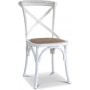 Paris Essgruppe 180 cm Tisch wei + 6 weie Gaston Esszimmersthle